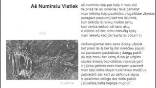 FOJE - 'Aš Numirsiu Vistiek'