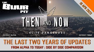 The Last Two Years of Updates : From Alpha to Today in Elite Dangerous Odyssey