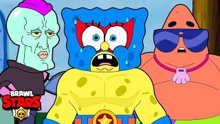 SPONGEBOB ALL EPISODES - Brawl Stars Animation Compilation