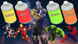 ❓❓ Wrong Superheroes Color Puzzle 🧩 Dancing Superhero ❤️ Spider-man 💚 Hulk 🧩 잘못된 슈퍼 히어로 색상 일치 | 댄스 ❓