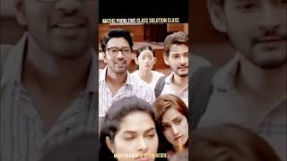 Maths Problems Class Solution by Mahesh babu 📚📚#shorts #movie #south #trending #viral #comedy