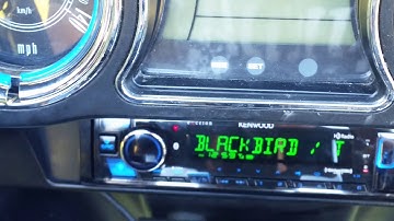 Kawasaki Voyager aftermarket radio kmm-x704 with Alexa