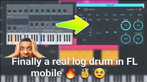real logdrum in FL studio mobile