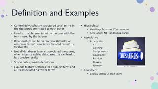 Info 244 Key Concept Presentation