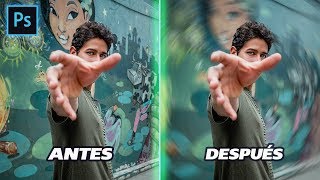 CÓMO DESENFOCAR el FONDO DE UNA FOTO en PHOTOSHOP | Tipos de Desenfoques screenshot 2
