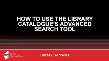 How to use the Library Catalogue