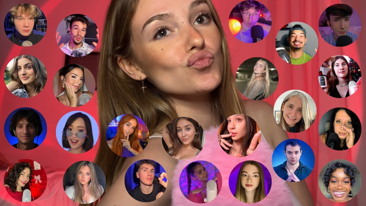 ASMR: MES ASMRARTISTES PRÉFÉRÉS VOUS RELAX POUR MES 100 000 ABONNÉS🤭🎉