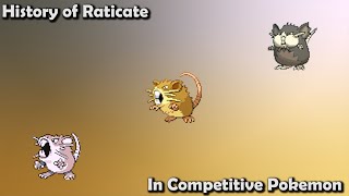 How GOOD was Raticate ACTUALLY? - History of Raticate in Competitive Pokemon (Gens 1-7)