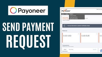 How to send Payoneer payment request
