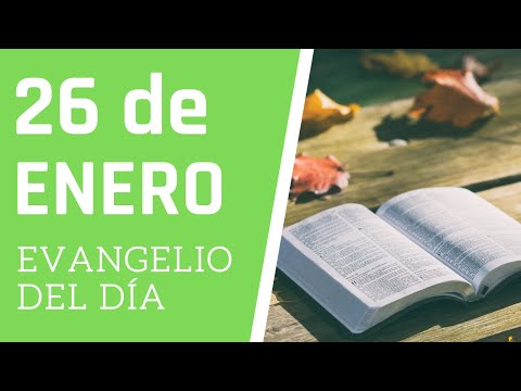 ✴️ EVANGELIO de HOY 26 de ENERO de 2023 📌 PADRE GUILLERMO SERRA   MARCOS 4, 21-25