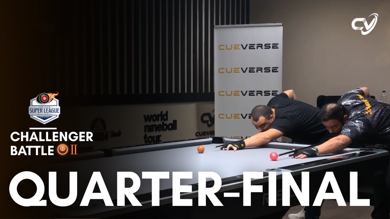 Image of video the Malek Houcem VS Jarraya Salmen | Quarter-Final | 2025 CHALLENEGER BATTLE | 9-BALL 19