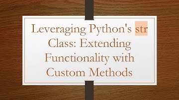Leveraging Python