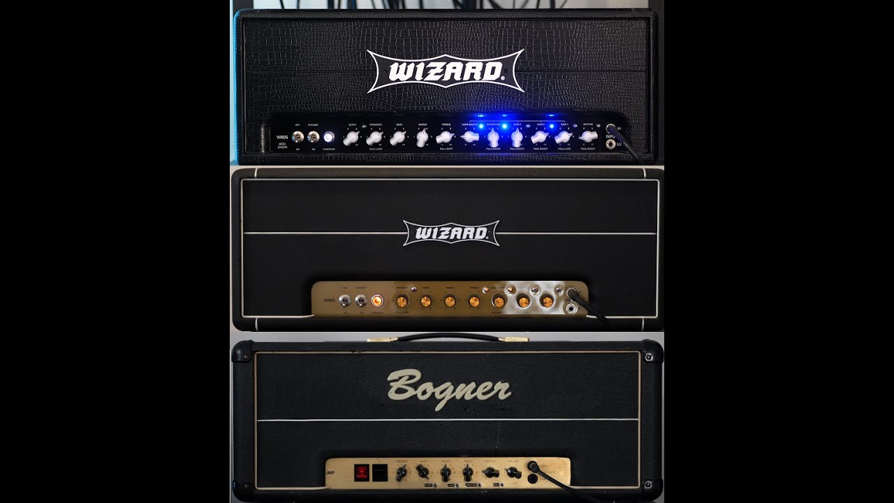 Metal Amp Shootout: Wizard Hellrazor vs. Wizard MC vs. Bogner Snorkler