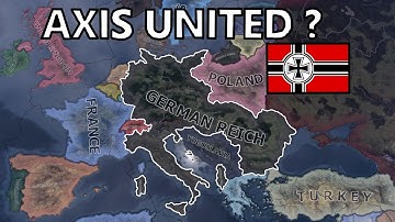 What If The Axis Was United? Hoi4 Timelapse (1939 - 1949)