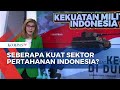 Kekuatan militer indonesia berada di peringkat ke 13 dari 145 negara