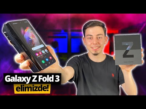 Türkiye'de ilk! Samsung Galaxy Z Fold 3 kutusundan çıkıyor!