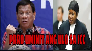 LATEST NEWS PRESIDENT DUTERTE UMINIT ANG ULO SA ICC GROUP.