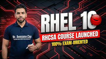 RHCSA EX200 RHEL 10 Course Launched 🚀 | 100% Exam-Oriented Training #rhcsa #redhat10 #rhel10 #exam