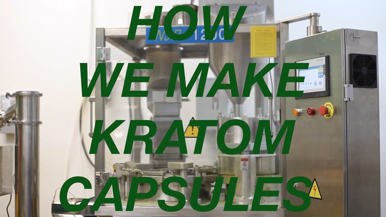 How We Make Kratom Capsules