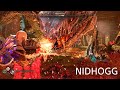 Nidhogg, Full Boss Fight! God of War Ragnarök [PS5]