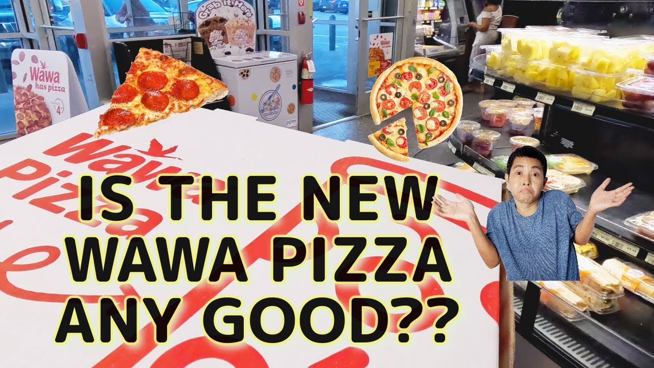 What Time Does Wawa Serve Pizza LET'S TRY THE NEW WAWA PIZZA || IS IT ANY GOOD? || CONVENIENCE STORE