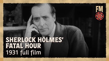Fatal Hour (1931) | Full Crime Mystery Film | Arthur Wontner | Ian Fleming