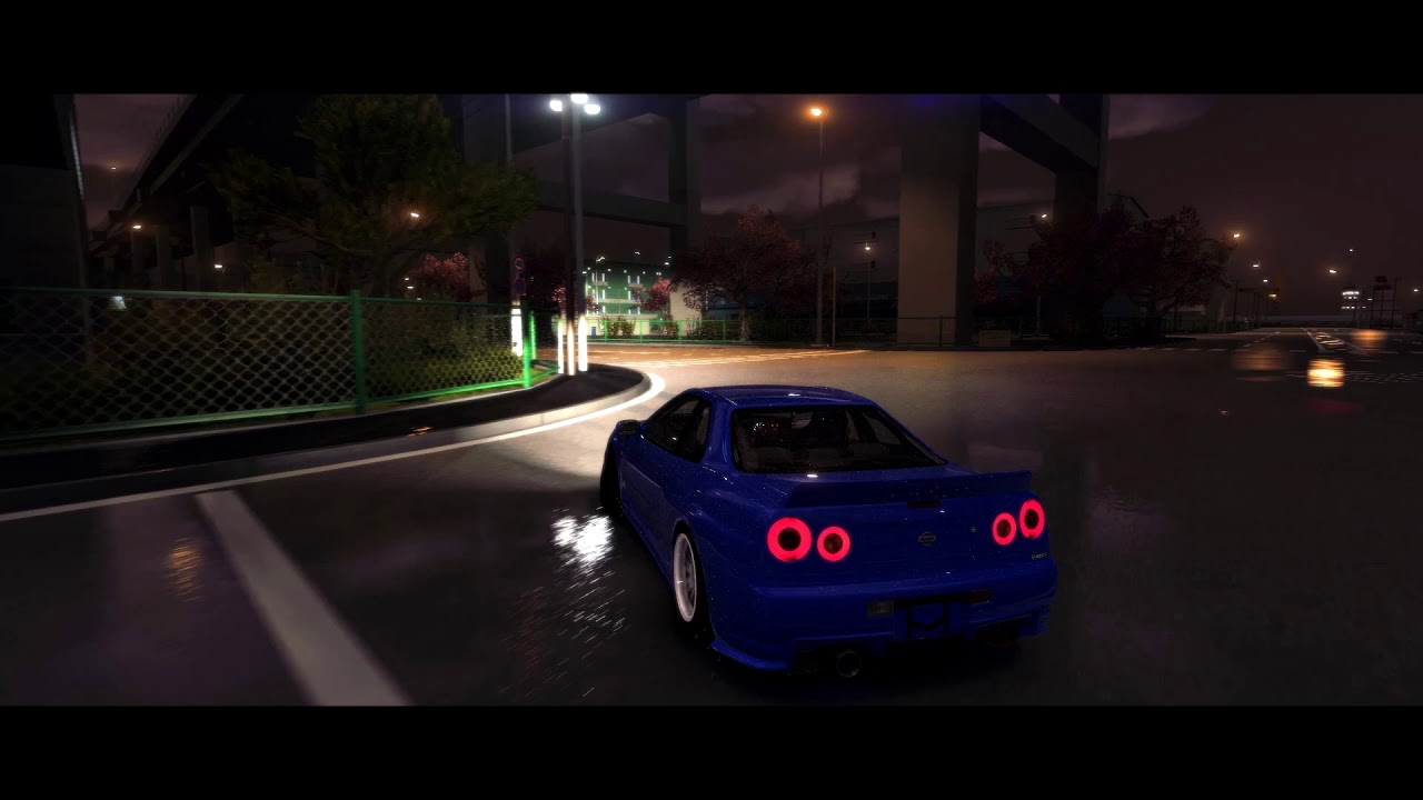 Assetto Corsa TrackIR Pro 4 Daikoku Rain Test YouTube