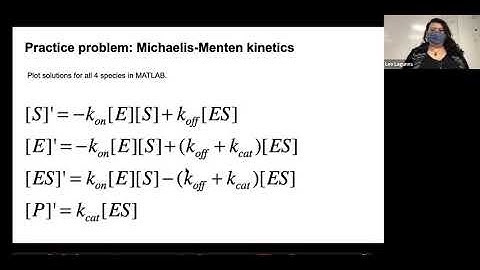 W10: Mathematical Modeling of Cell Signaling – Day 3