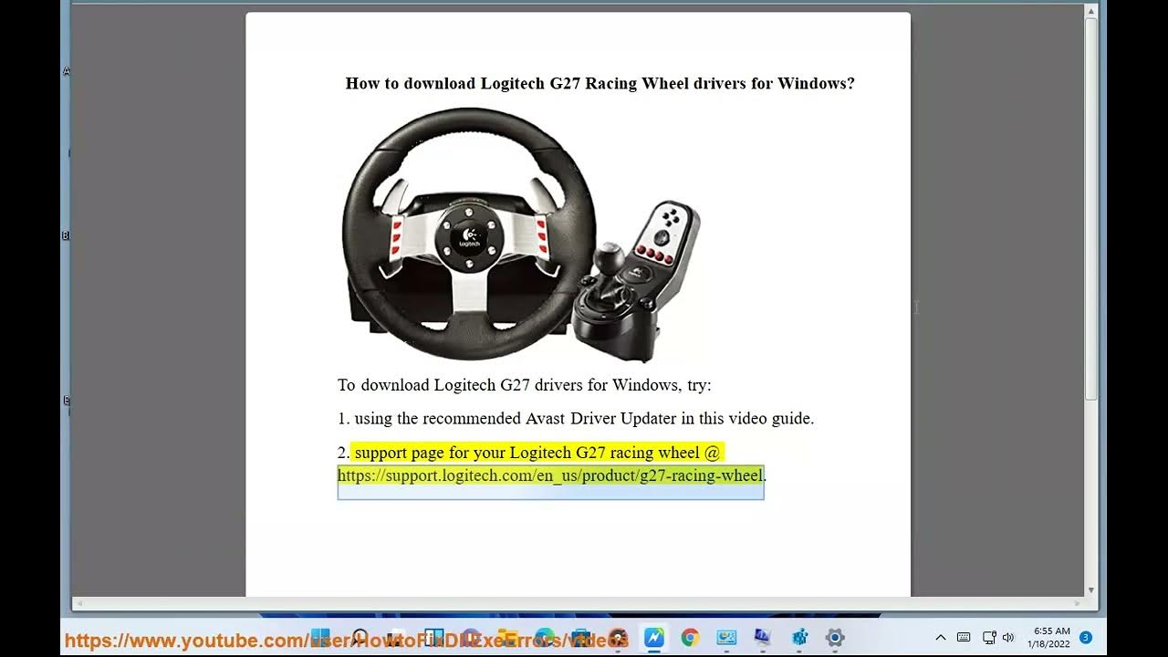 krone Rektangel folder Download Logitech G27 Racing Wheel drivers for Windows 10/8/7 - YouTube