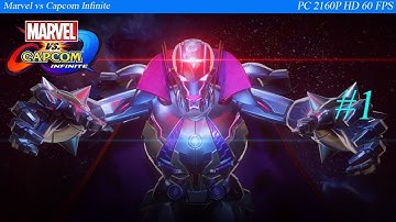 Marvel vs Capcom Infinite PC Gameplay Walkthrough Part 1 - No Commentary [2160P 60FPS]