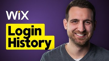 How to View Login History on Wix