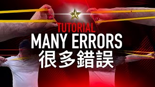 Many Slingshot errors Tutorial