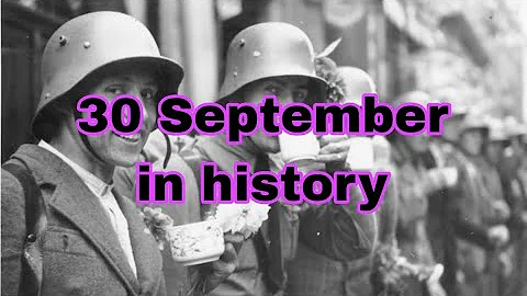 Historical events on September 30