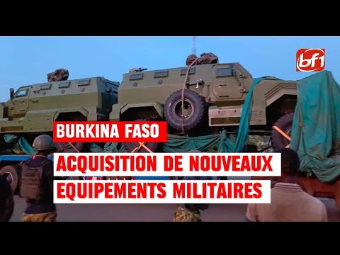 Burkina : Un important convoi de camions chargés de matériels militaires accueilli à Ouagadougou