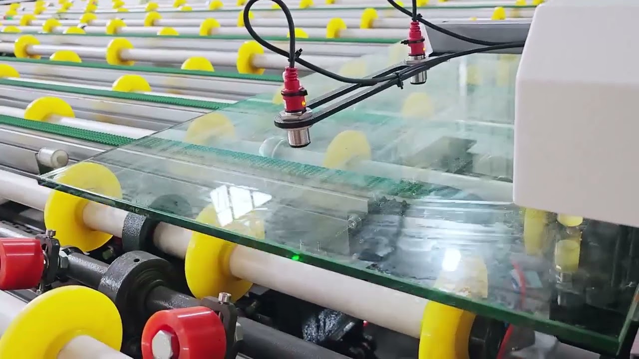 DSM series double edging line(Full servo automatic compensation L-type)