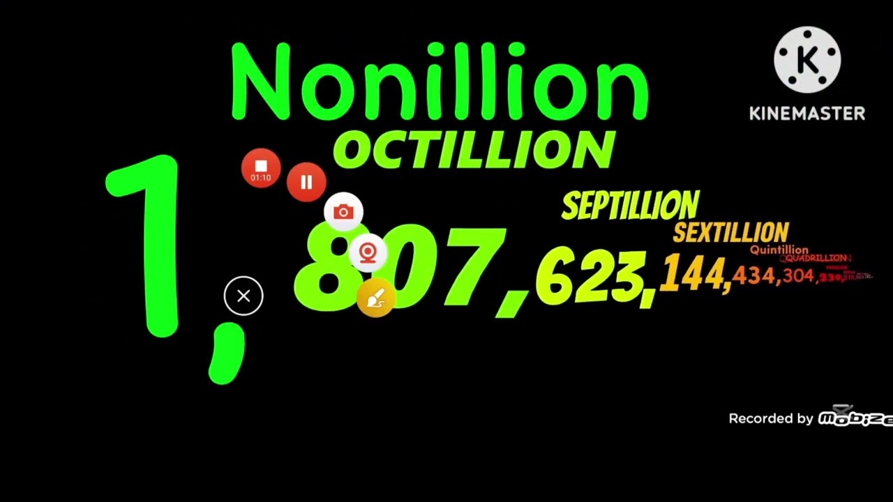 1 To Decillion