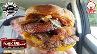 Steak n Shake® PORK BELLY DOUBLE STEAKBURGER Review ????