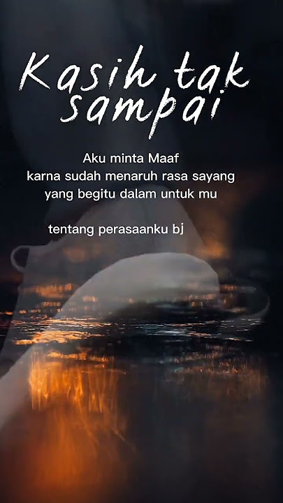 #Quotes#kasih tak sampai#Shorts