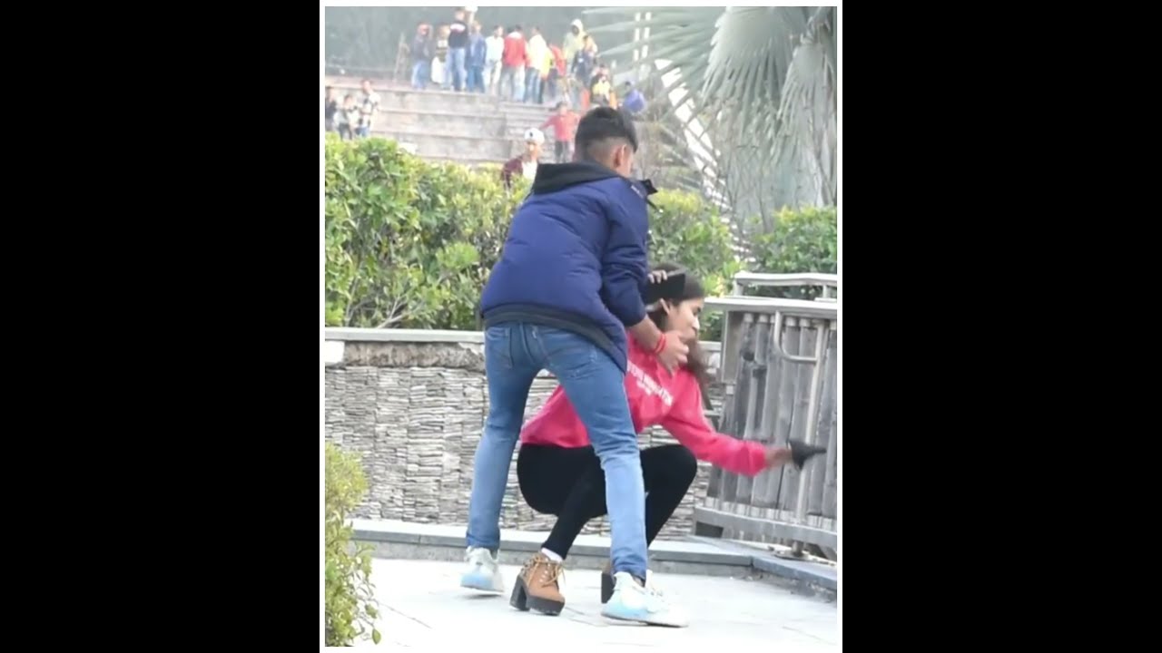 ACCIDENTALLY 😂 HUGGING PRANK ON STRANGERS WITH TWIST 