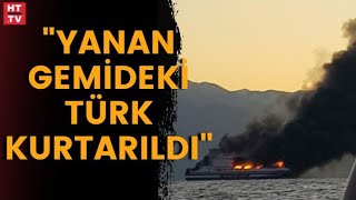 Yunan Basını Mahsur Kalan Biri Türk Dört Kişi Kurtarıldı