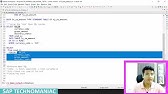 SAP HANA SQL Common Table Expression (HANA CTE) - YouTube