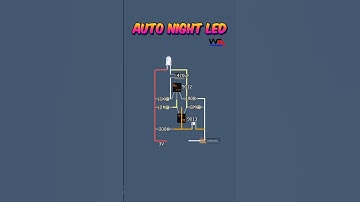 Automatic Night Light Circuit Diy Electronics Project #nightlight #nightlights #diyelectronics