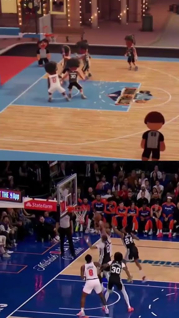 The three-point celly ?