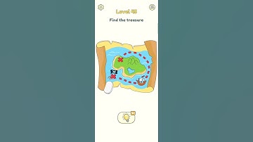 DOP 2 ✅ [Delete One Part] Level 45 #dop #dop2 #gameplay #androidgames #shorts