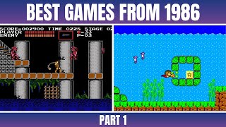 Best Video Games From 1986 - Part 1