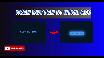 Neon Light Button Animation Effects on Hover | CSS Snake Border