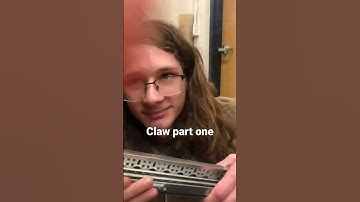 Making the claw for first robotic competition part 1