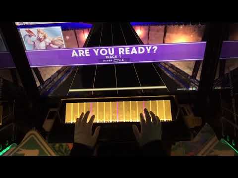 【CHUNITHM】腕が交差しないParanoia AJ 手元