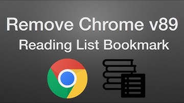 How to Remove Chrome "Reading List" Bookmark Icon