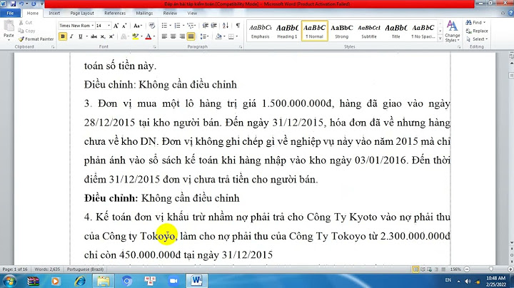 Bài tập kiểm toán thu nhập và chi phí năm 2024